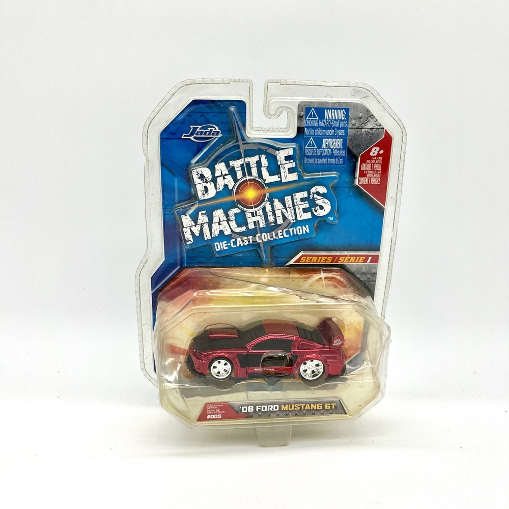 Jada Battle Machines‎ '06 Ford Mustang GT Die-Cast Car Series 1